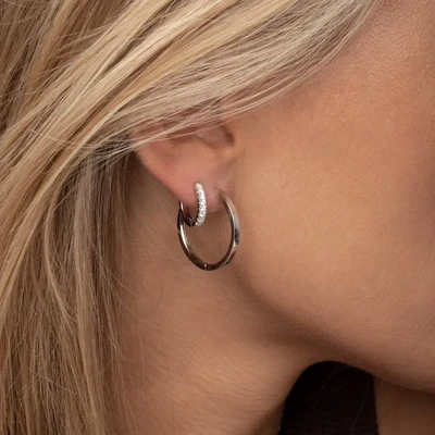 Sif Jakobs Ellera Medio Earrings (Silver)
