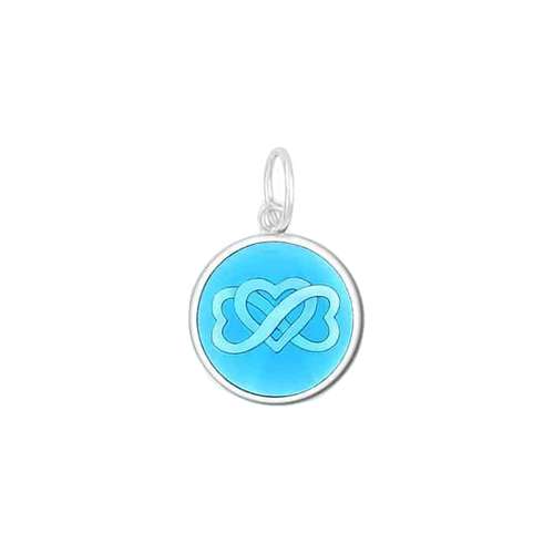 LOLA Mother &amp; Son Pendant, Light Blue/Small