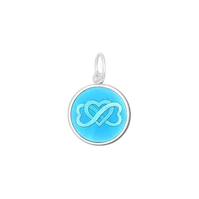 LOLA Mother &amp; Son Pendant, Light Blue/Small