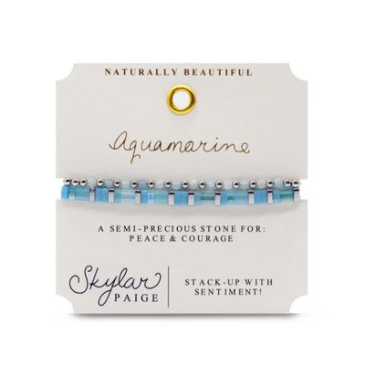 Naturally Beautiful Aquamarine Bracelet