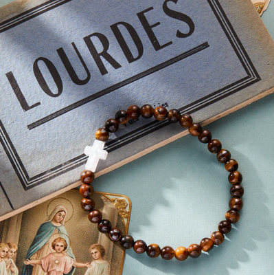 Holy Water Men's Tiger's Eye Bracelet