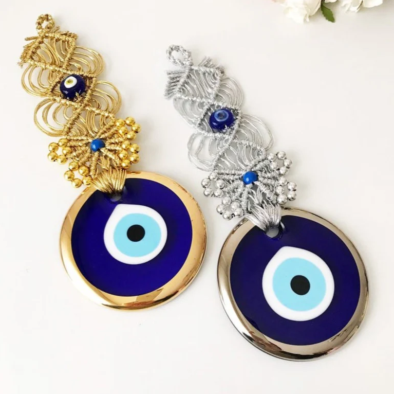 Macrame Evil Eye Wall Hanging