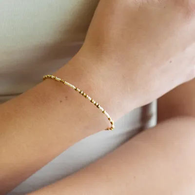 Lenny &amp; Eva Confetti Bangle - Ivory