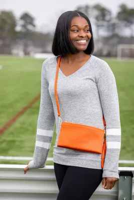 Jaylene Crossbody Bag, Orange