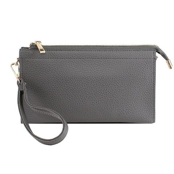 Jaylene Crossbody Bag, Dark Gray