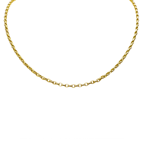 LOLA Signature Rolo Chain 3mm, Gold-Plated