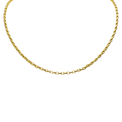 LOLA Signature Rolo Chain 3mm, Gold-Plated