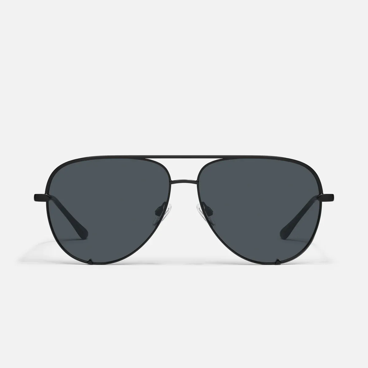QUAY High Key Mini (Black/Smoke Polarized)