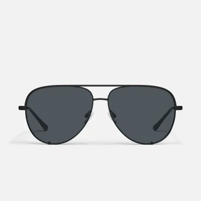 QUAY High Key Mini (Black/Smoke Polarized)