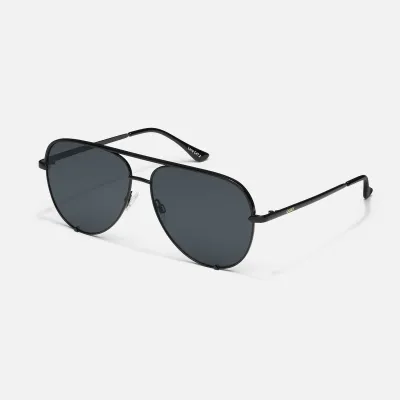 QUAY High Key Mini (Black/Smoke Polarized)