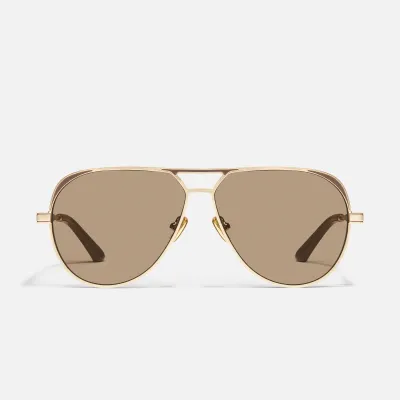 QUAY Open Tab (Gold/Doe-Tan)