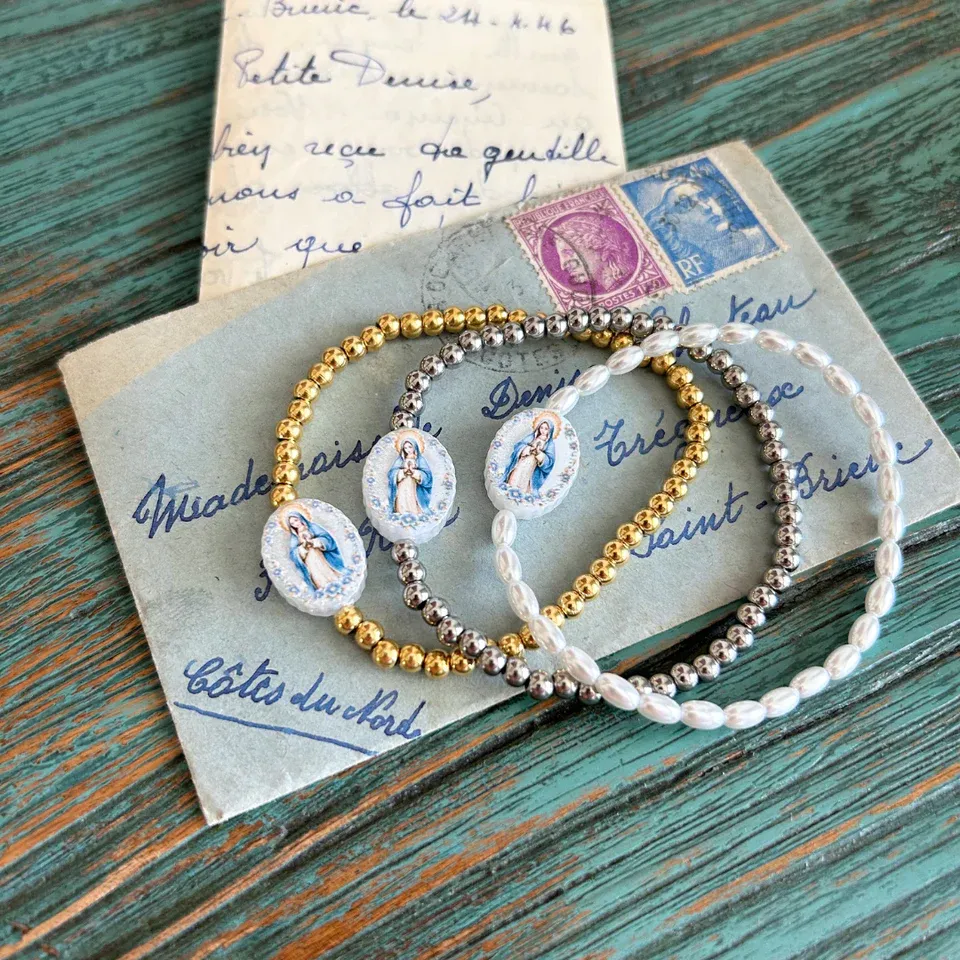 Holy Water Miraculous Mary Bracelet