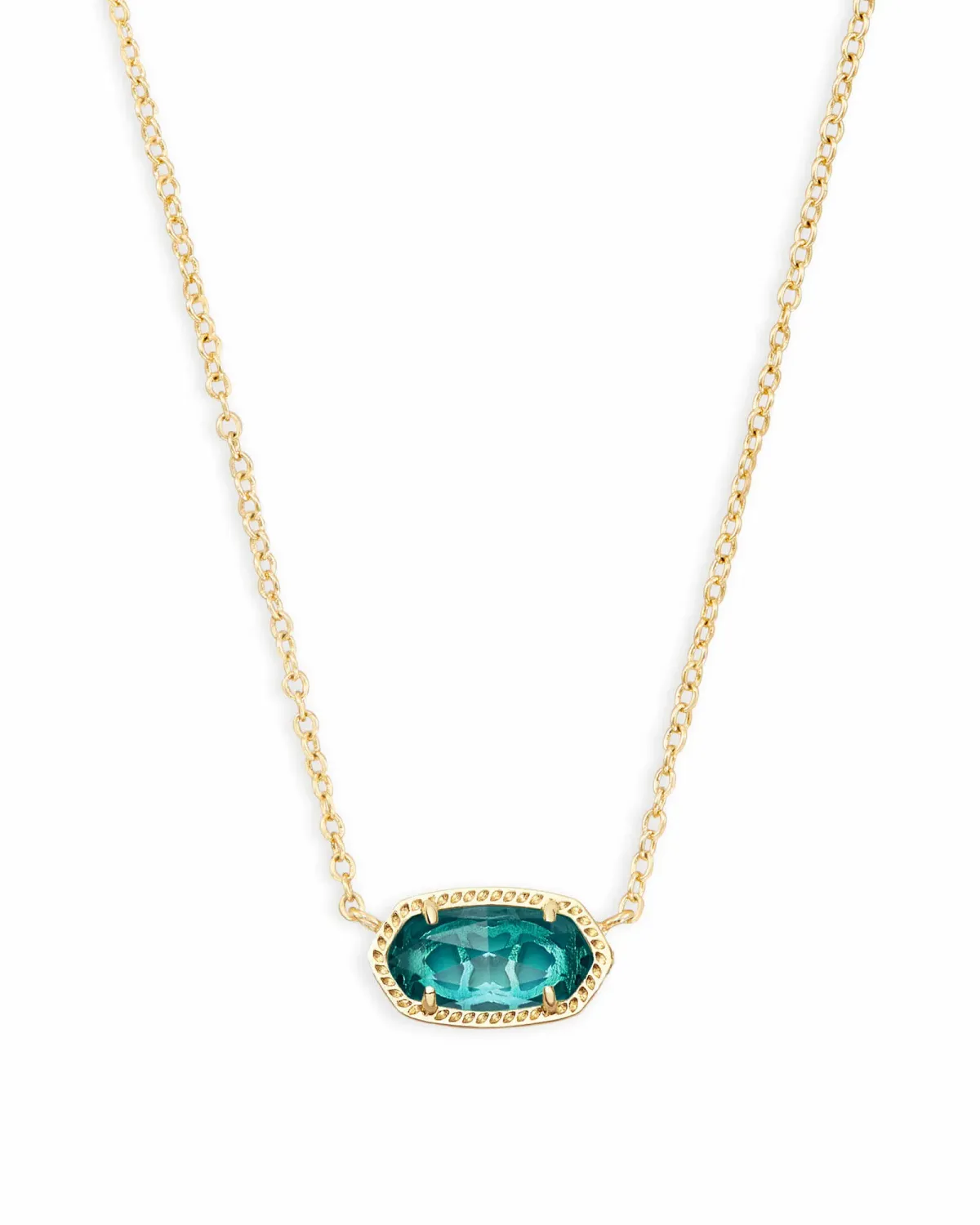 Kendra Scott Elisa Necklace, Gold/London Blue