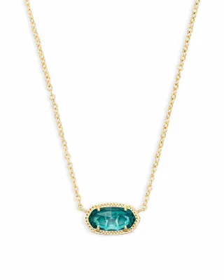 Kendra Scott Elisa Necklace, Gold/London Blue