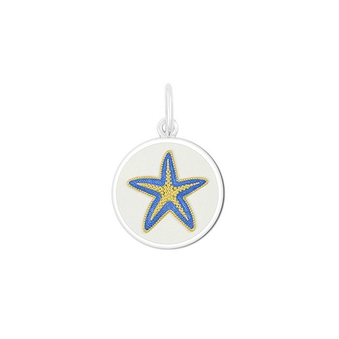 LOLA Small Starfish Pendant, Periwinkle