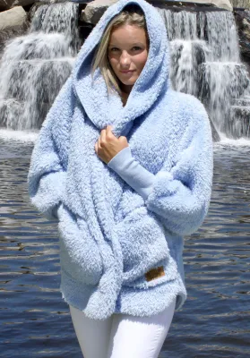 Nordic Beach Body Wrap in Cashmere Blue