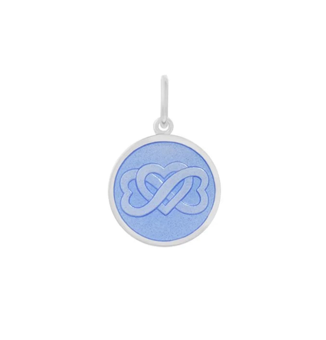 LOLA Mother &amp; Son Pendant, Mauve Blue/Small