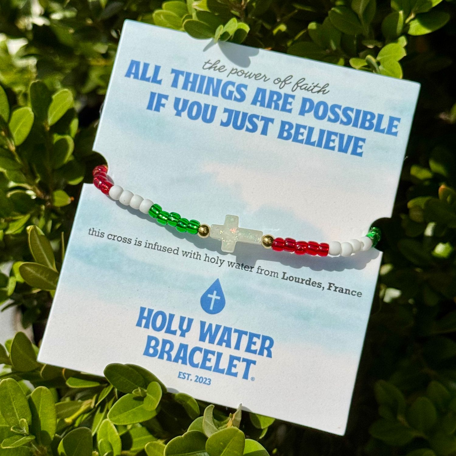 Holy Water Italian Bracelet