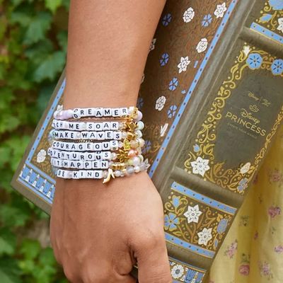 Little Words Project MAKE WAVES (Disney Princess) Bracelet S/M
