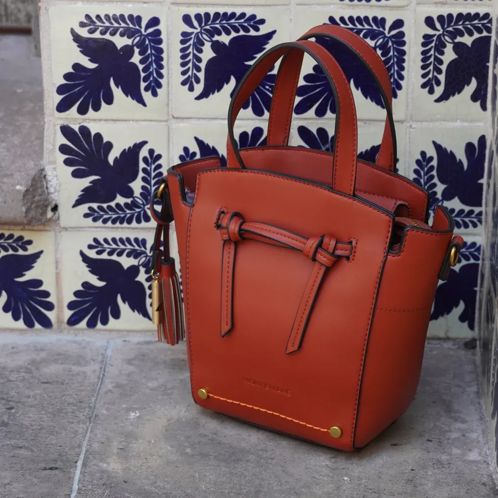 Roma Mini Crossbody, Terracotta