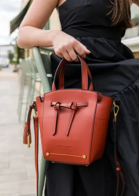 Roma Mini Crossbody, Terracotta