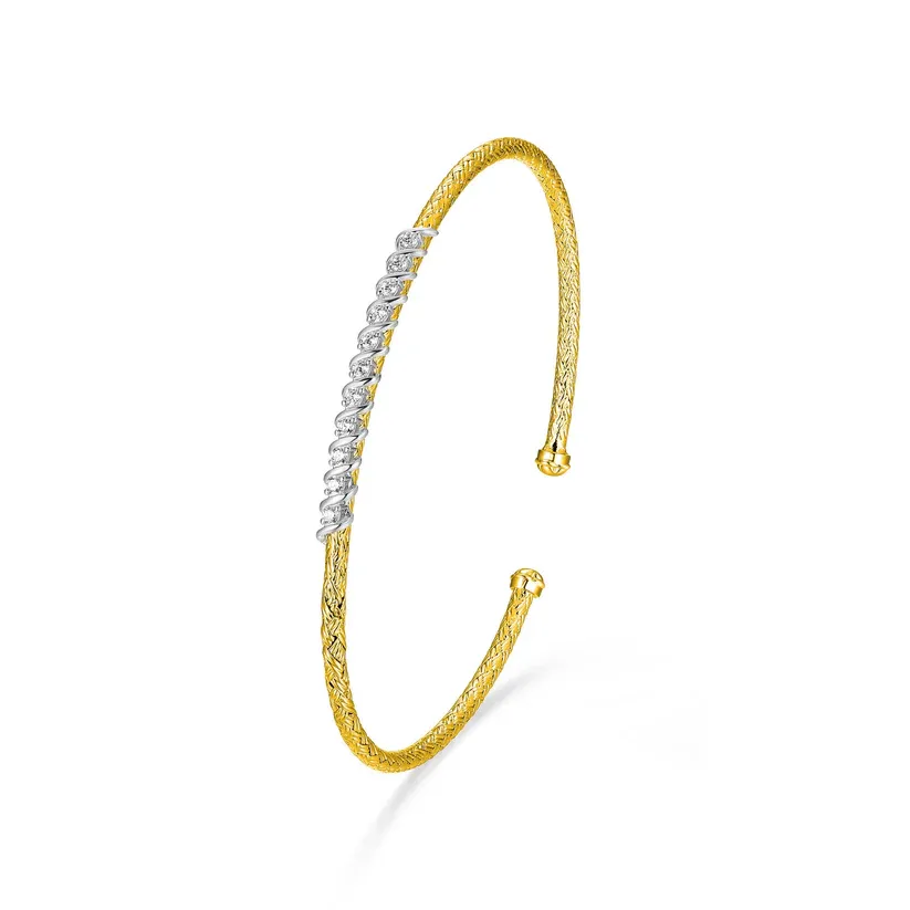 Charles Garnier Flourish Cuff, Gold