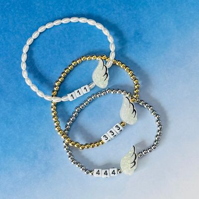 Holy Water Angel Number Bracelet