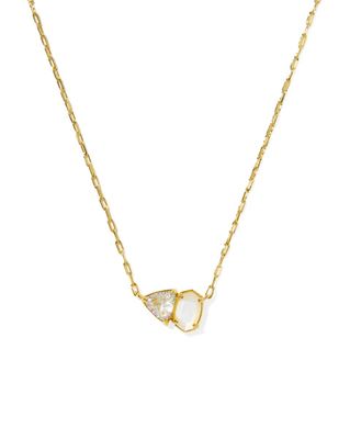 Kendra Scott Tatum Necklace, Gold/Neutral Mix