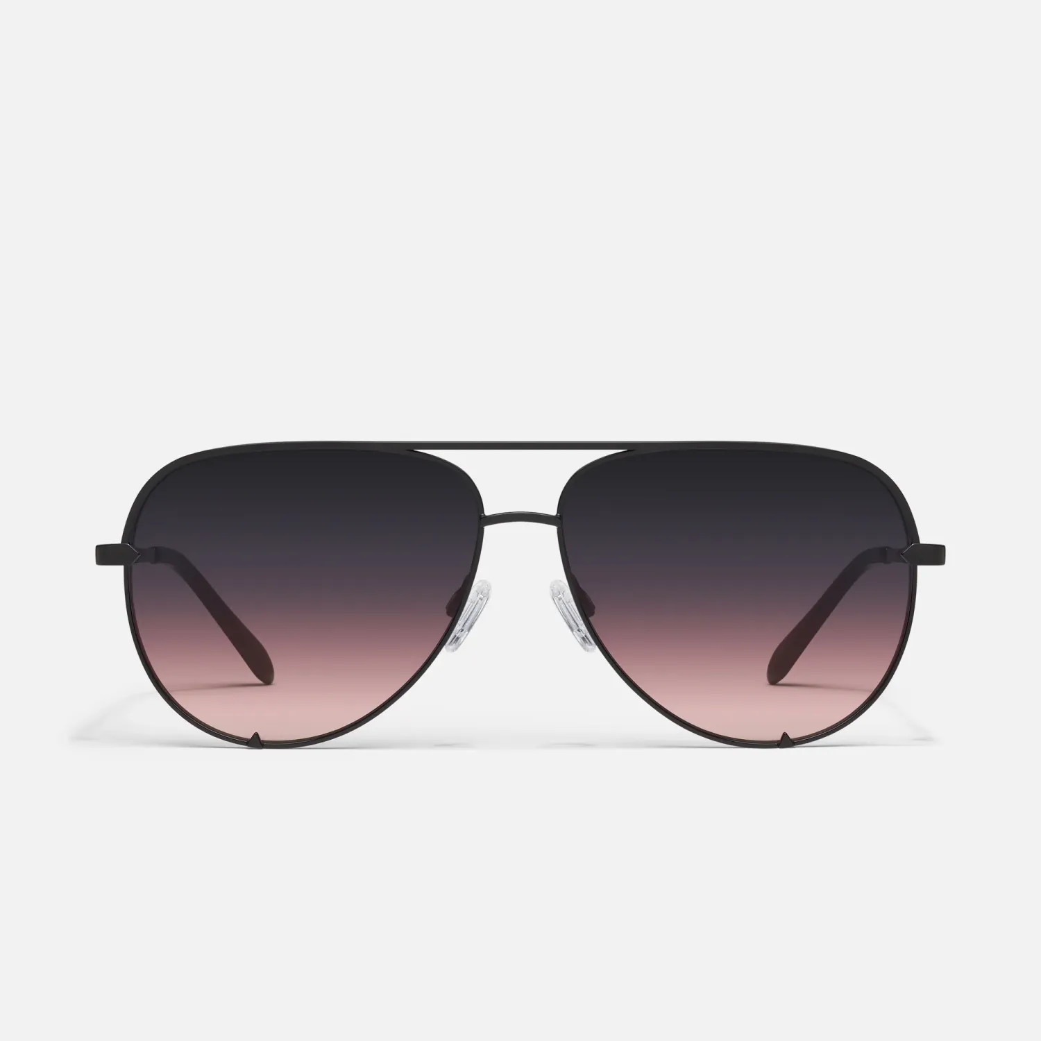 QUAY High Key (Black/Black-Plum-Pink)