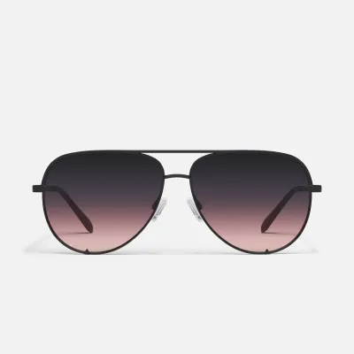 QUAY High Key (Black/Black-Plum-Pink)