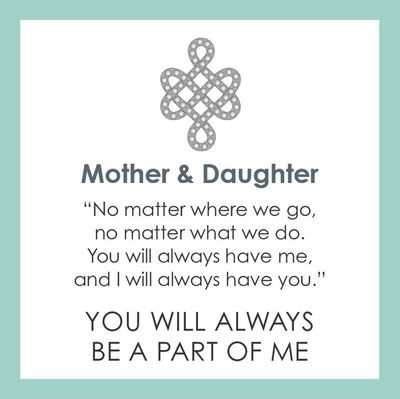 LOLA Small Mother &amp; Daughter Pendant, Indigo