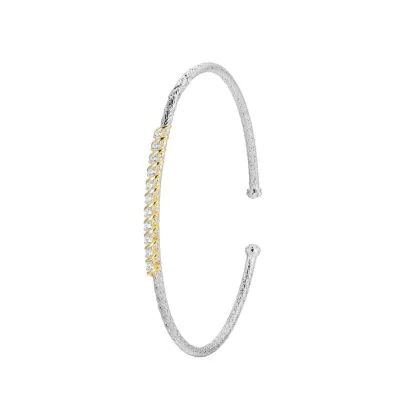 Charles Garnier Flourish Cuff, Silver