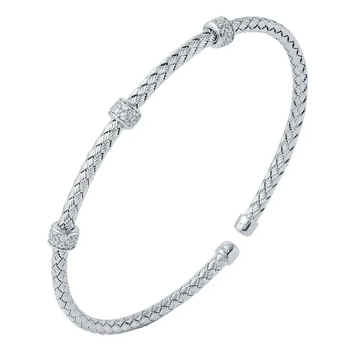 Charles Garnier Torino Cuff, Silver