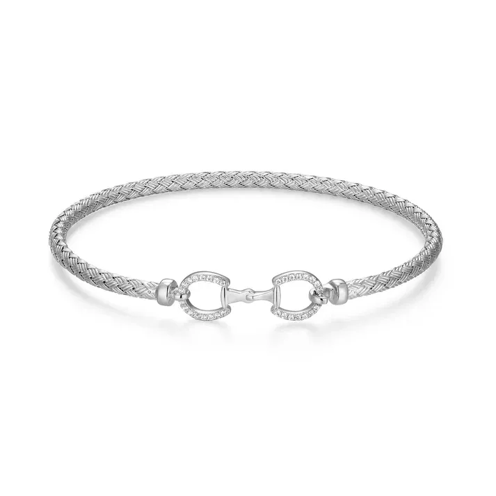 Charles Garnier Double Equesta Cuff, Silver