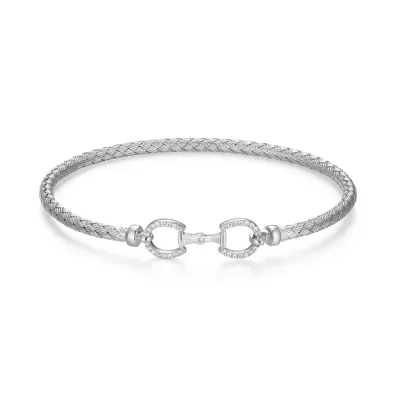 Charles Garnier Double Equesta Cuff, Silver
