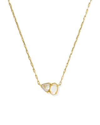 Kendra Scott Tatum Necklace, Gold/Neutral Mix