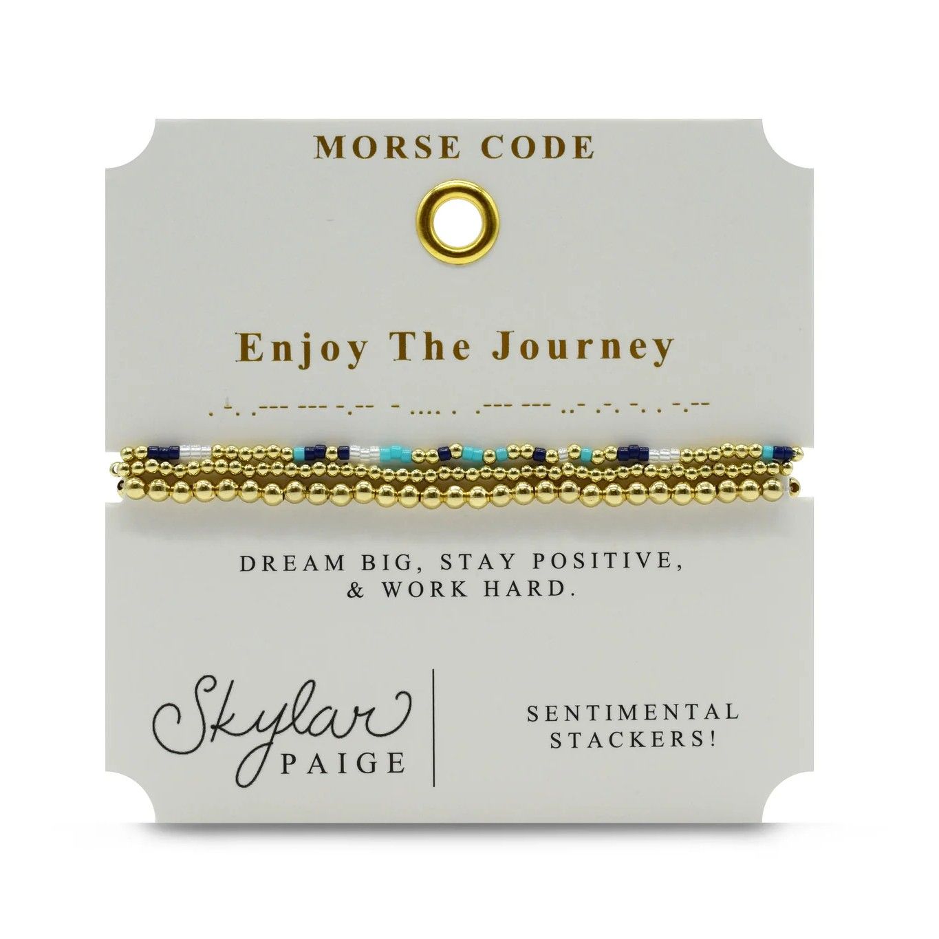Enjoy the Journey - Sentimental Stackers Bracelet Set