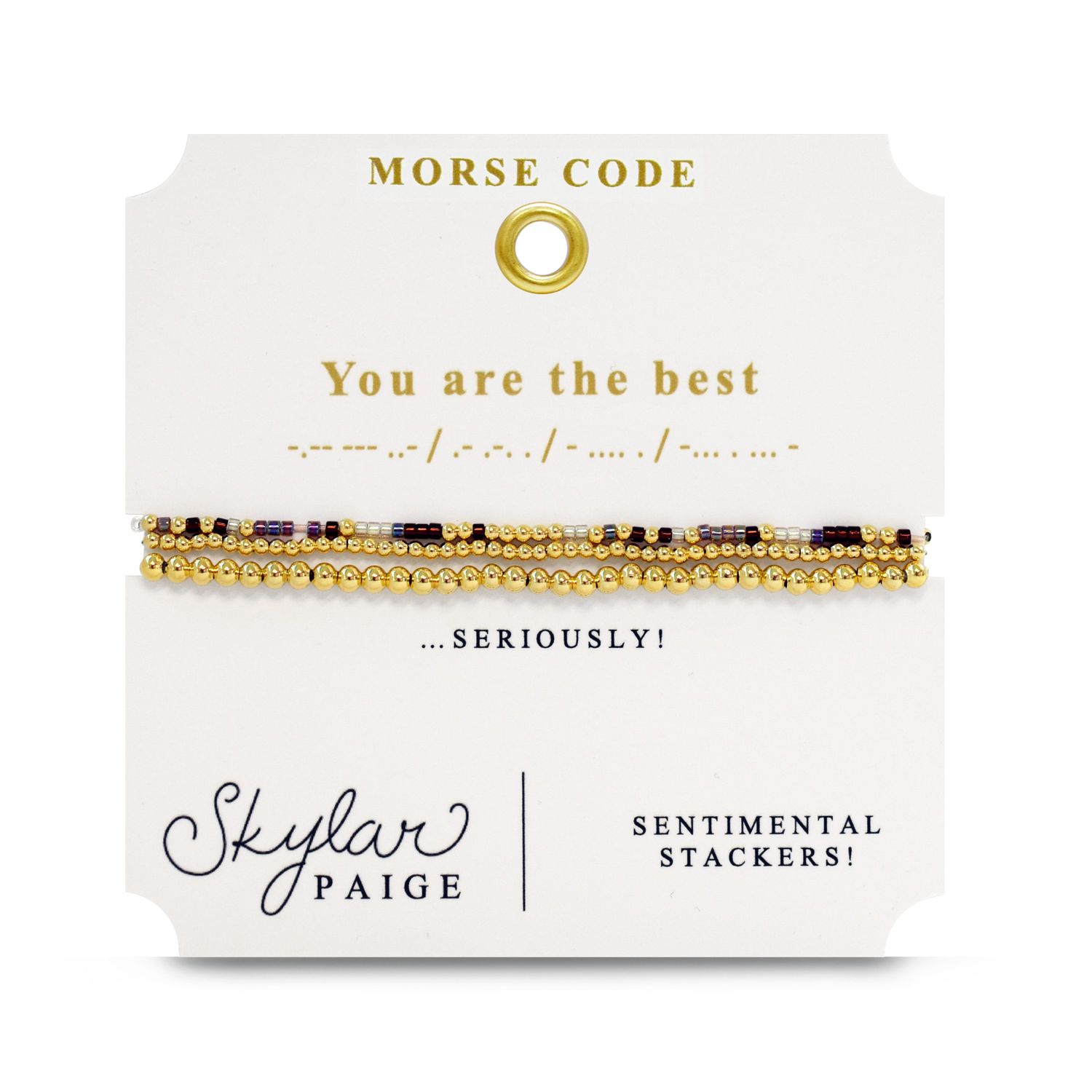 You Are The Best - Sentimental Stackers Bracelet Set