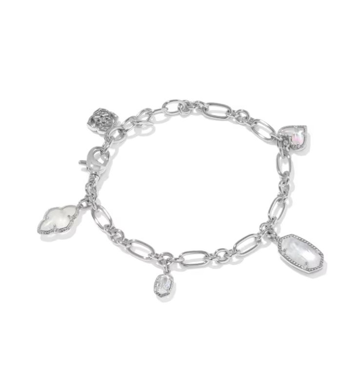 Kendra Scott Icon Charm Bracelet, Silver