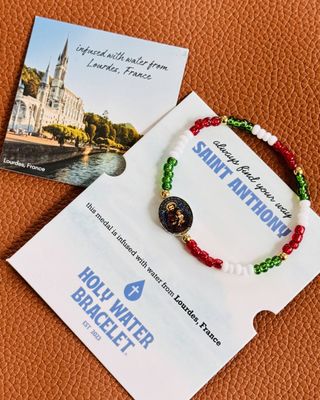 Holy Water Italian Saint Anthony Bracelet
