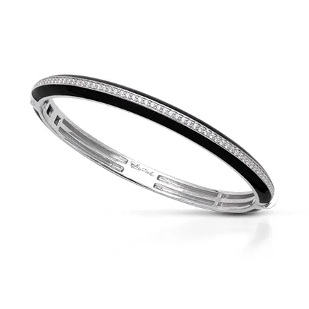 Belle Étoile Tenuto Bangle, Black