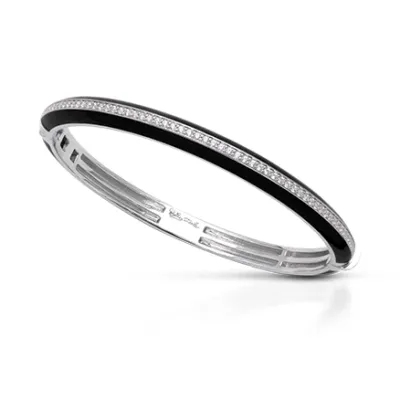 Belle Étoile Tenuto Bangle, Black