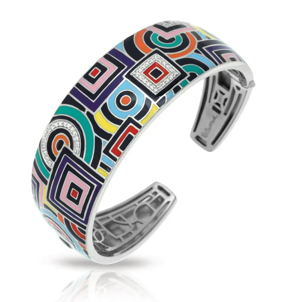 Belle Étoile Geometrica Bangle, Multi-Color