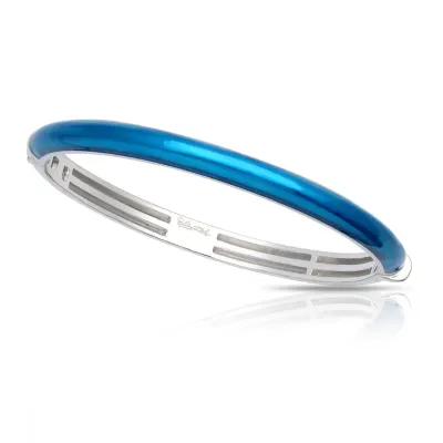 Belle Étoile Pure Color Bangle, Aquamarine