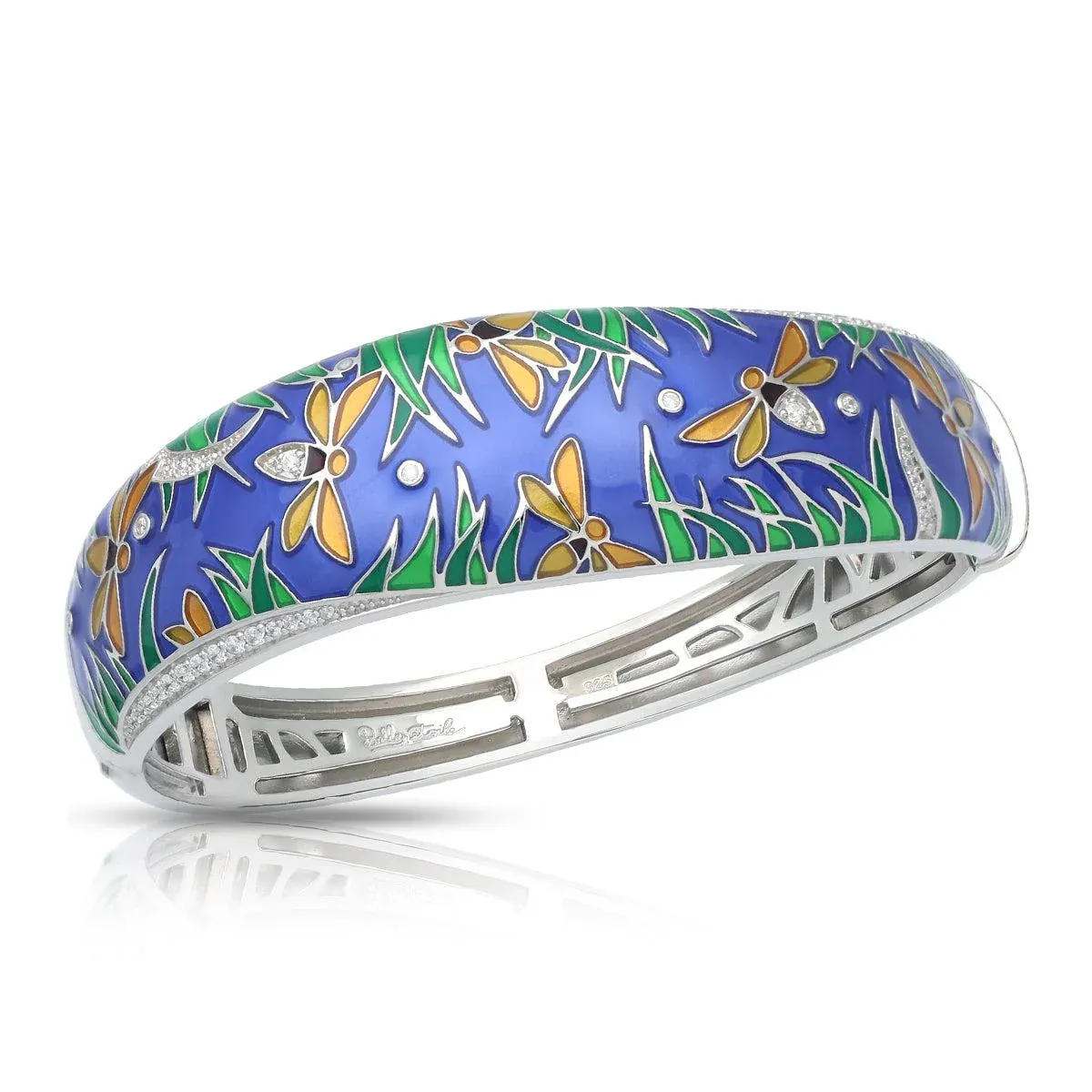 Belle Étoile Fireflies Bangle, Blue Multi