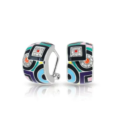 Belle Étoile Geometrica Earrings, Multi-Color