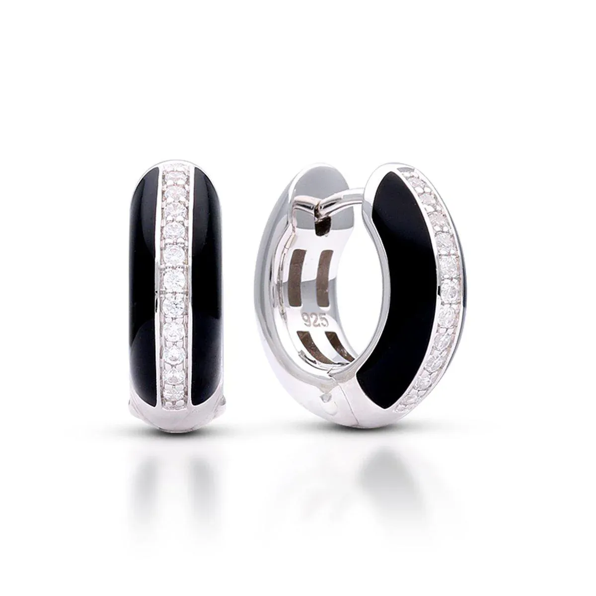 Belle Étoile Tenuto Earrings, Black