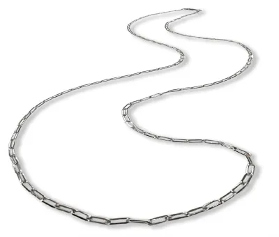 Belle Étoile Paperclip Chain 2mm, Sterling Silver