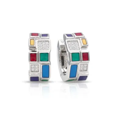 Belle Étoile Tegola Earrings, Multi-Color