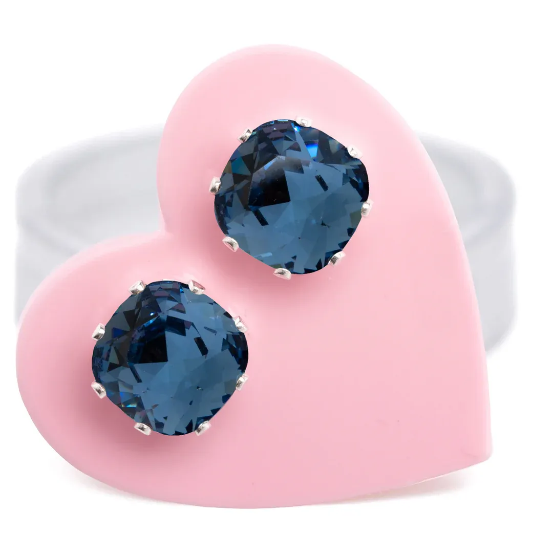 JoJo Loves You Denim Mini Cushion Blings